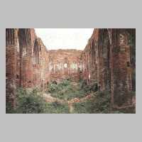 111-1192 Das Innere der Wehlauer Kirche 1990. Ein erschuetterndes Denkmal gegen Krieg und Zerstoerung.jpg